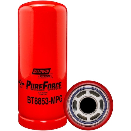 Baldwin Filters Max. Perf. Glass Hydraulic Spin-On, BT8853-MPG BT8853-MPG